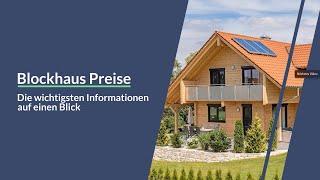 Blockhaus Preise