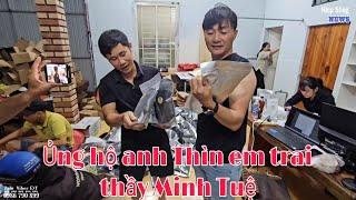 News mua Tiêu ủng hộ Út Thìn em trai sư Minh Tuệ, cả nhà mình ủng hộ em trai thầy nha