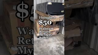 I bought a $50 Mystery Pallet full of Walmart returns! Trash or treasure??! #mysterypallet #mystery