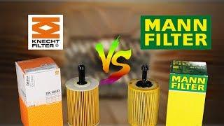 Mann vs Knecht - Oil Filter comparison