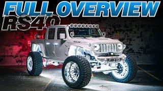 Full OVERVIEW of Our Custom 2024 Jeep gladiator | #RS40