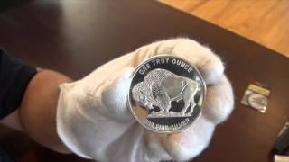 NTR 1 oz. Silver Buffalo Round