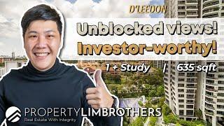 SOLD By PLB | D'Leedon : 1-Bedder + Study with Unblocked Views in District 10 | Home Tour (Jay Chen)