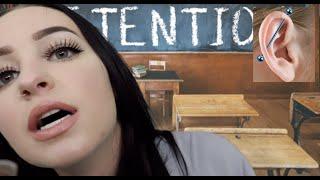 [ASMR] Piercing You In Detention RP