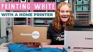 Absolute White Cartridge: Printing White with a Home Laser Printer