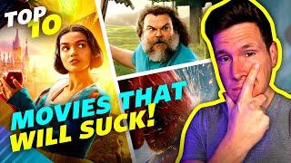 TOP 10 Movies That Will Likely SUCK In 2025!