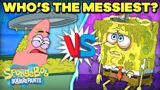 Who is the Master of Mess? SpongeBob vs. Patrick ️ | SpongeBob