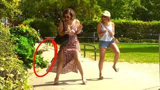 BUSHMAN PRANK; THESE REACTIONS ARE HILARIOUS