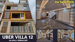 Uber Villa 12 | 30*35 New 3BHK+1BHK For Sale Jalahalli Ext Bengaluru