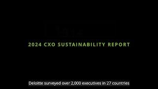 Deloitte 2024 CxO Sustainability Report