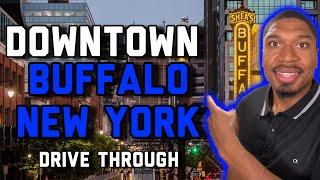 Downtown Buffalo, NY- Secret Areas ONLY locals know- Full Drive through from a True Buffalonian!