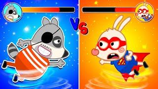 Oh No, Help Tokki BATTLE with Bad Guy - Tokki Becomes Superman - Cartoons for Kids | Tokki Channel