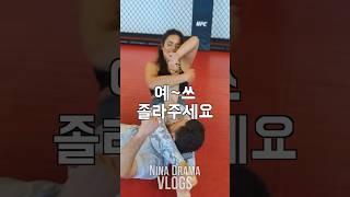 순수하게 레슬링을 알려주고 싶은 청년.  #메랍드발리쉬빌리 #ufc298