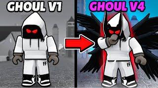 Going From NOOB To Awakened GHOUL V4 In One Video.. (Blox Fruits)