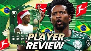 90 WINTER WILDCARD HERO ZE ROBERTO SBC PLAYER REVIEW! | HEROES | FC 25 ULTIMATE TEAM