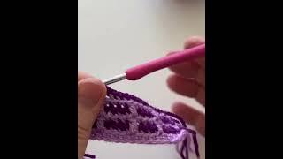 #1 Mosaic crochet for completely beginners,  #crochet #knittig #crochettutorial