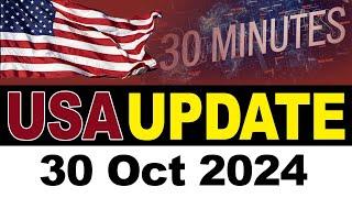 USA Updates 30 Minutes 23 OCT 2024 || Global Punjab TV