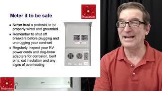 RV Power Pedestal discussion with electricity expert Mike Sokol