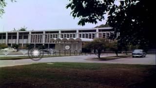 United States Aid building and United States Embassy in Jakarta. HD Stock Footage