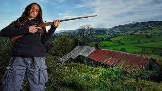 Abandoned House Hidden In The Hills For Decades | WE FOUND A GUN