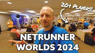 Neon Static Goes To Netrunner Worlds 2024