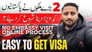 Apply Visa Without Embassy Appointment | E Visa | Online Visa | Best Country for Pakistani/Indian