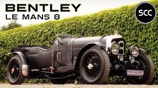 BENTLEY LE MANS 8 EIGHT 6.5 Short Chassis 1948 - Blower - Modest test drive - Engine sound | SCC TV