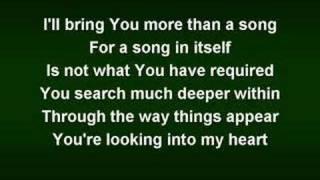 The Heart of Worship (worship video w/ lyrics)