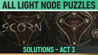 Scorn - Act 3 - All 2 Yellow Light Node Puzzle Solutions