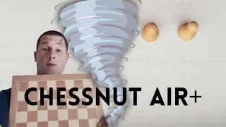 Reviewing and playing on Chessnut Air+, a fully wooden electronic board