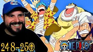 Franky's Backstory!!! ONE PIECE Anime Ep 248-250 First Time Reaction