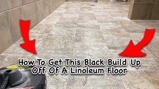 Linoleum Floor Cleaning