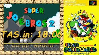 [TAS] Super Joe Bros. 2 (SMW Hack) 100% in 18:06