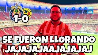 CHIVAS 1-0 AMÉRICA | NOS LOS CHINGXMOS EN LA IDA DE CONCACAF ️ EL ESTADIO ENLOQUECIÓ | #futbol