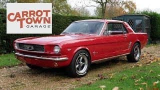 Driving our 1966 Mustang to Carrot Town Garage Services for Mechanical Checks