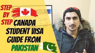 Step by Step Canada Student Visa Guide From Pakistan