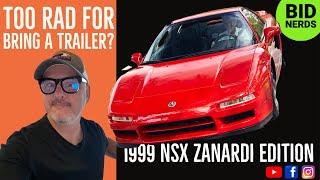 Why This 1999 Acura NSX Zanardi Edition on Bring a Trailer is the Last Rad Car of the Nineties.