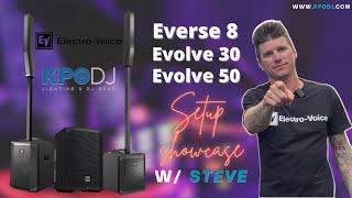 EV Everse 8, Evolve 30M & Evolve 50: Used Together for Weddings