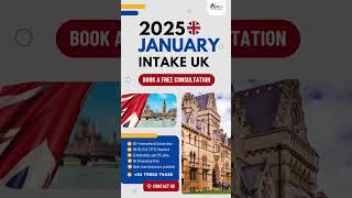 Study in UK in under 16 Lakhs for January 2025 Intake | Book a Free counseling session with us today