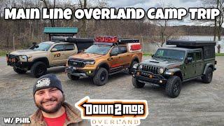 Camp Trip w/ Down2Mob & Toyota Overlanders | Main Line Overland Open House PA 2024 @GFC