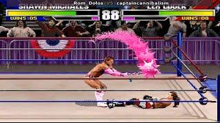 Fightcade  WWF: Wrestlemania  Rom_Dolos  Vs Captaincannibalism 