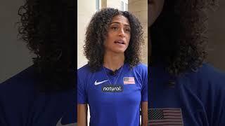 Sydney McLaughlin talks her perfect race, her tiara, and more #Shorts