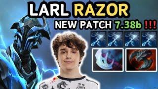  NEW PATCH 7.38b - LARL RAZOR Midlane Gameplay  - Dota 2