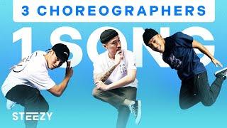 3 Dancers Choreograph To The Same Song – Ft. Bam Martin, Joesar Alva, & Tony Tran | STEEZY.CO