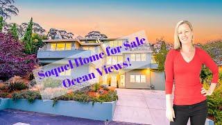 Soquel Home for Sale with Ocean Views!