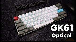 HK Gaming GK61 Optical Hotswap Keyboard Review