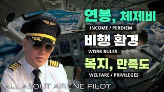 Salary, welfare.. You'll see every detail of airline pilot / 27year captain says all about pilot!