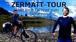 Zermatt - Tour Teil 1 Bodensee bis Zermatt - Bikepacking zum Skifahren (Kunkelspass, Rheintal)