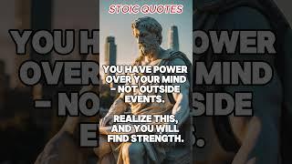 Stoic Quotes - Mind Power - Stoicism Discipline Philosophy