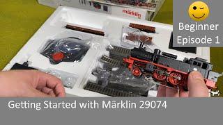 Getting started with Märklin starter set 29074 (Beginner episode 1)